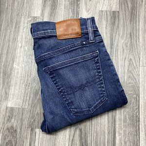 LUCKY BRAND Rebel Super Skinny Mid Rise Blue Denim Jeans Women's Size W 30 L 32